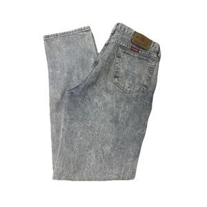 Vintage Wrangler Acid Wash Denim Jeans Size 30/32 Made In The USA